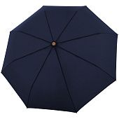 Зонт складной Nature Magic, синий - фото