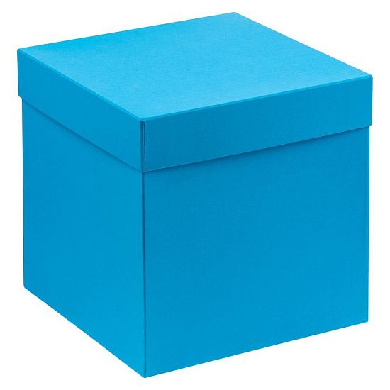Коробка Cube, L, голубая - подробное фото