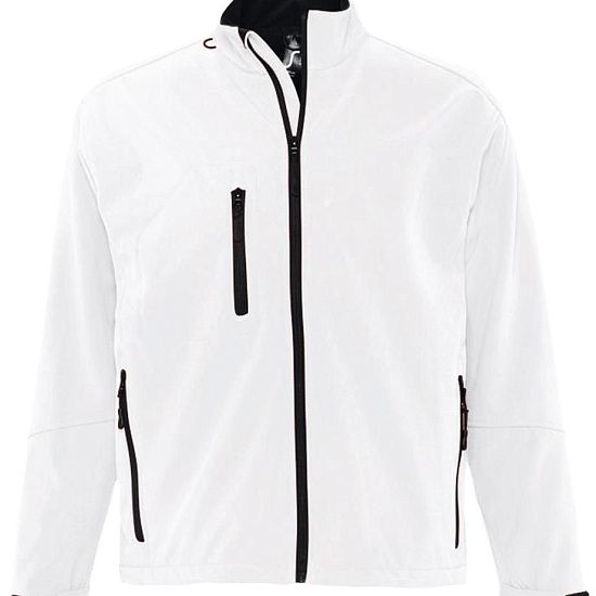 Куртка мужская на молнии RELAX 340, белая - подробное фото