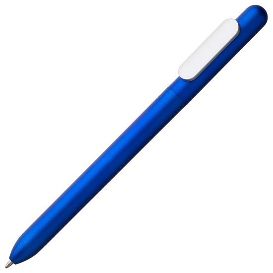 Ручка шариковая Slider Silver, синий металлик - подробное фото