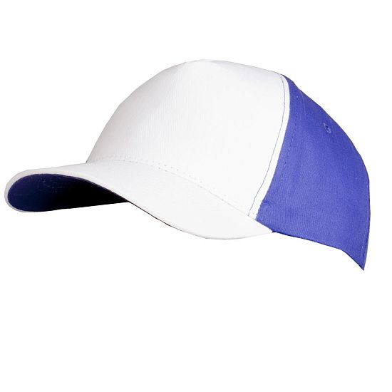 Бейсболка Unit Pro, белая с синим - подробное фото