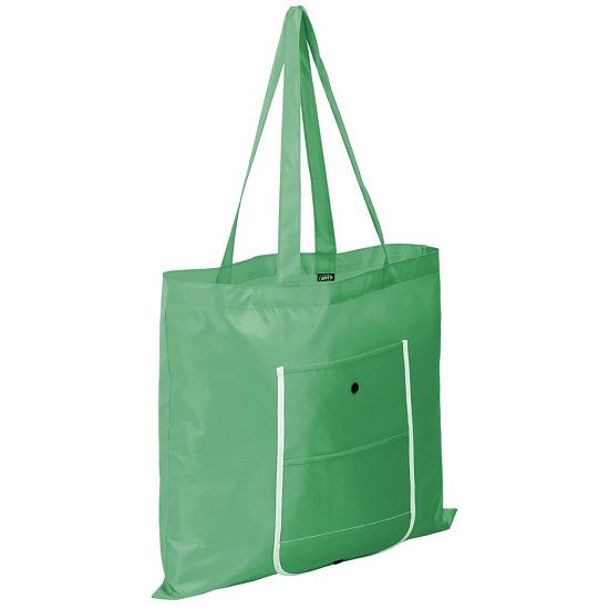 Складная сумка Unit Foldable, зеленая - подробное фото