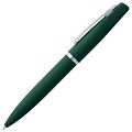 Ручка шариковая Bolt Soft Touch, зеленая