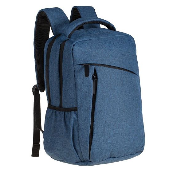 Рюкзак для ноутбука The First, синий - подробное фото