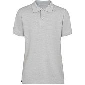 Рубашка поло мужская Virma Premium, серый меланж - фото