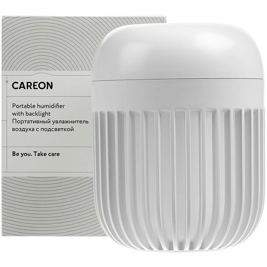 Переносной увлажнитель-ароматизатор с подсветкой PH11, белый - подробное фото