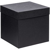 Коробка Cube, L, черная - фото