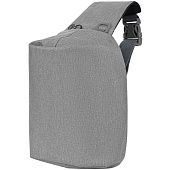 Рюкзак на одно плечо Tweed, серый - фото