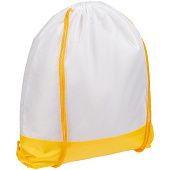 Рюкзак детский Classna, белый с желтым - фото