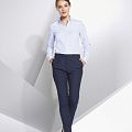 Рубашка женская BEVERLY WOMEN, белая с синим