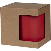 Коробка для кружки с окном Cupcase, крафт - фото