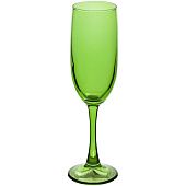 Бокал для шампанского Enjoy, зеленый - фото