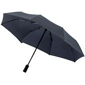 Складной зонт doubleDub, темно-синий - фото