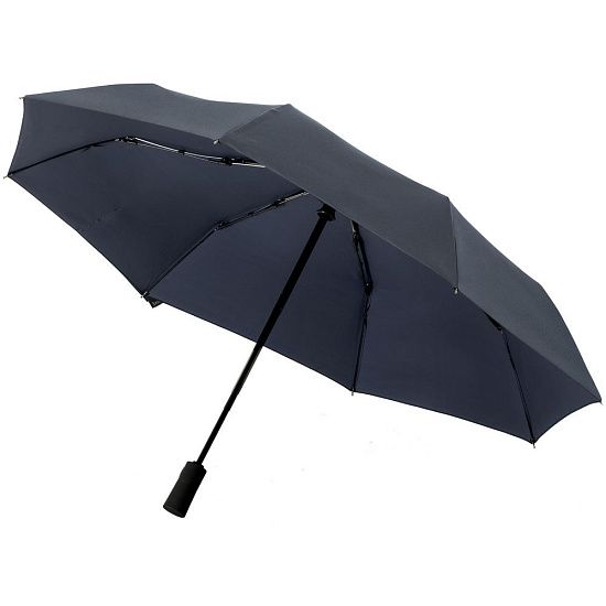 Складной зонт doubleDub, темно-синий - подробное фото
