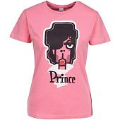 Футболка женская «Меламед. Prince», розовая - фото