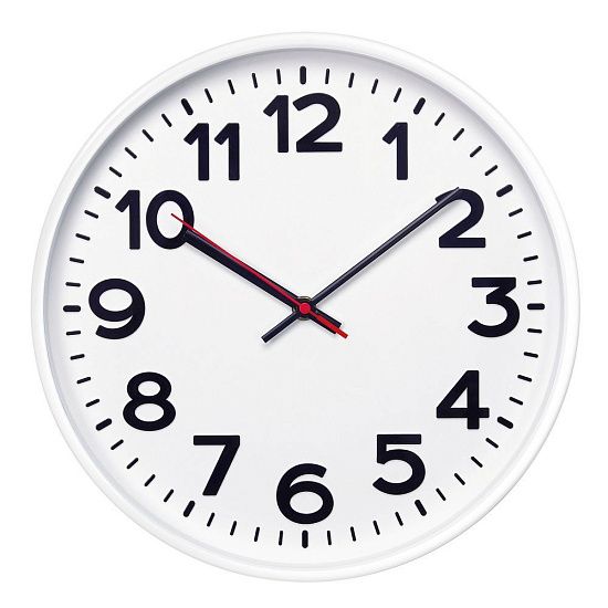 Часы настенные ChronoTop, белые - подробное фото