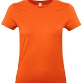 Футболка женская E190 оранжевая - фото