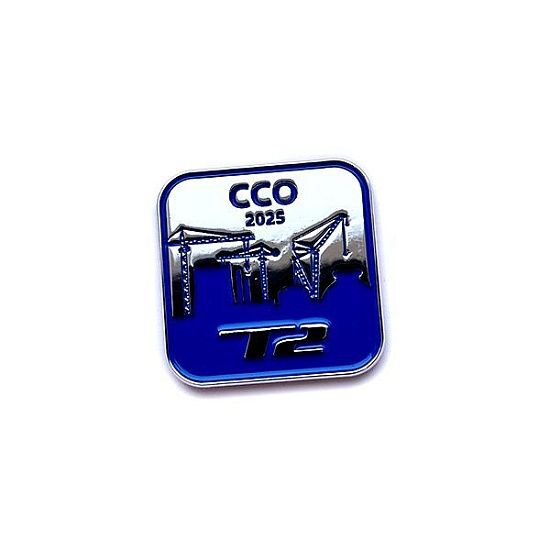 Значок "Т2 ССО 2025"  - подробное фото