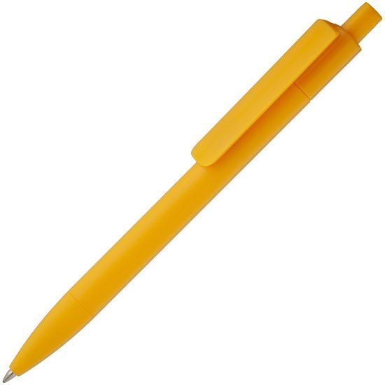 Ручка шариковая Prodir DS4 PMM-P, желтая - подробное фото