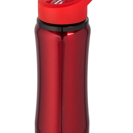 Спортивная бутылка Marathon, красная - подробное фото