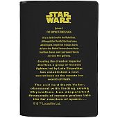 Обложка для паспорта Star Wars Title, черная - фото