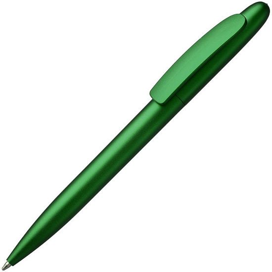 Ручка шариковая Moor Silver, зеленая - подробное фото
