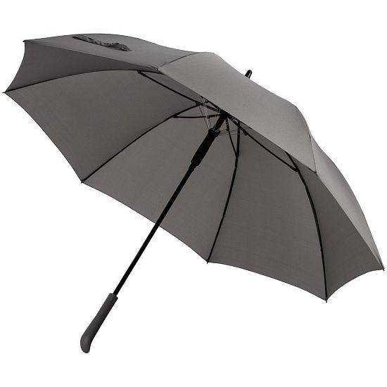 Зонт-трость Domelike, серый - подробное фото