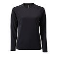 Футболка с длинным рукавом SPORTY LSL WOMEN, черная