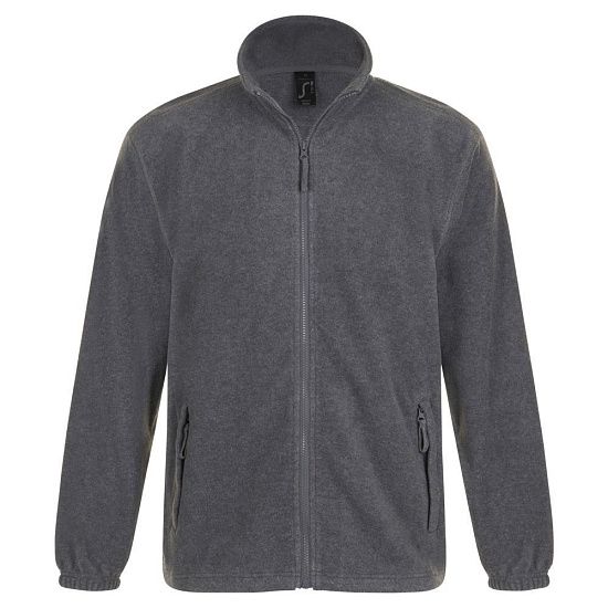 Куртка мужская North, серый меланж - подробное фото