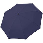 Зонт складной Carbonsteel Magic, темно-синий - фото