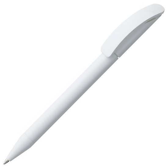 Ручка шариковая Prodir DS3 TPP, белая - подробное фото
