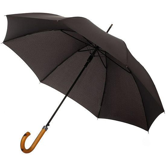 Зонт-трость LockWood, черный - подробное фото