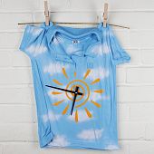 Часы «Рубашка», небесно-голубые - фото