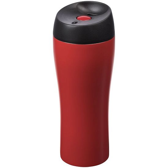 Термостакан Solingen, вакуумный, герметичный, красный - подробное фото