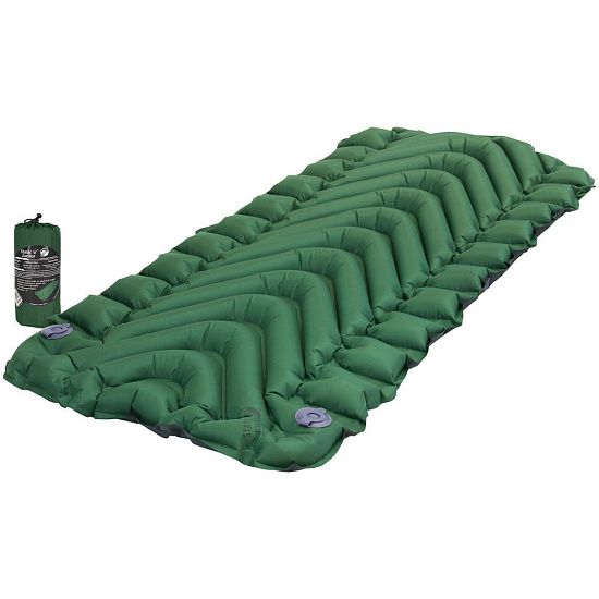 Надувной коврик Static V Junior, зеленый - подробное фото