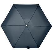 Складной зонт Alu Drop S, 4 сложения, автомат, синий - фото