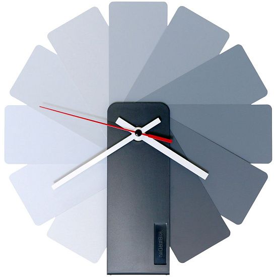 Часы настенные Transformer Clock. Black & Monochrome - подробное фото