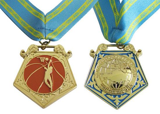 Медаль Кубок ТСО 2014 по баскетболу (золото) - подробное фото