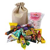 Набор Candyland в мешке, бежевый - фото