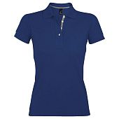 Рубашка поло женская PORTLAND WOMEN 200 синий ультрамарин - фото