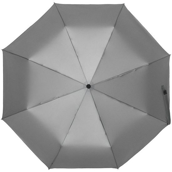 Зонт складной ironWalker, серебристый - подробное фото