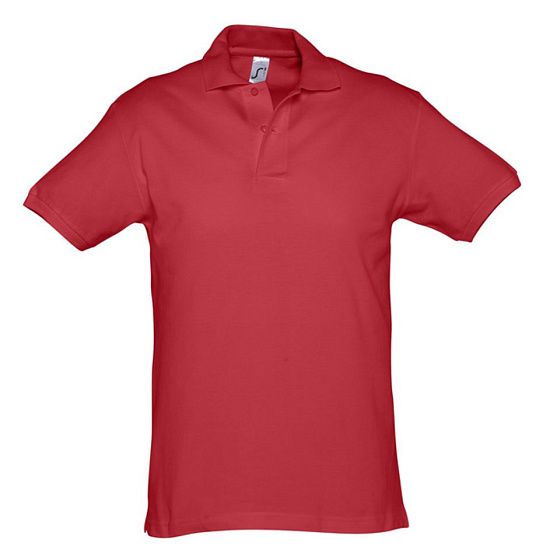 Рубашка поло мужская SPIRIT 240, красная - подробное фото