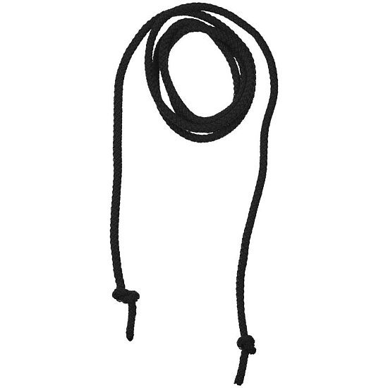 Шнурок в капюшон Snor, черный - подробное фото