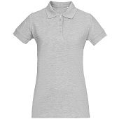 Рубашка поло женская Virma Premium Lady, серый меланж - фото
