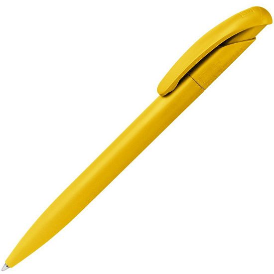 Ручка шариковая Nature Plus Matt, желтая - подробное фото