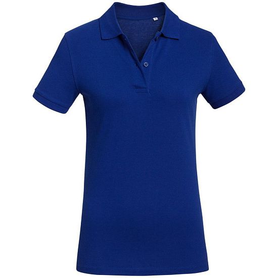 Рубашка поло женская Inspire, синяя - подробное фото