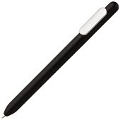 Ручка шариковая Slider Silver, черный металлик - фото