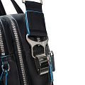 Сумка мужская для ноутбука Piquadro Blue Square, черная