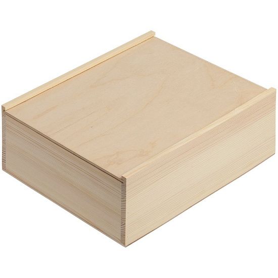 Деревянный ящик Timber, большой, неокрашенный - подробное фото