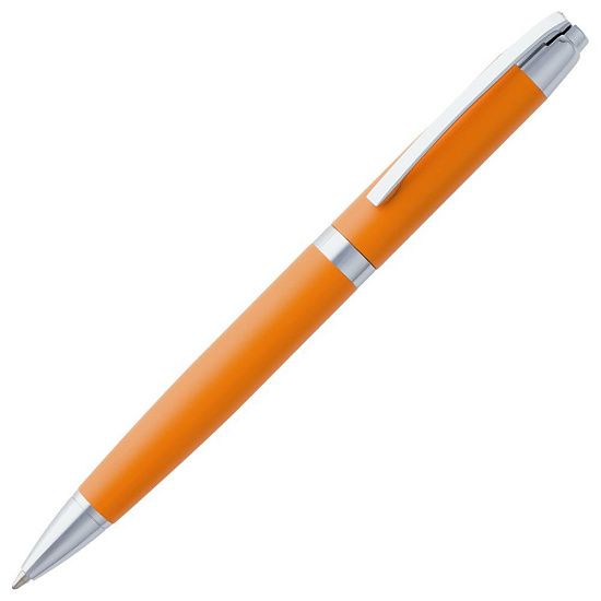 Ручка шариковая Razzo Chrome, оранжевая - подробное фото